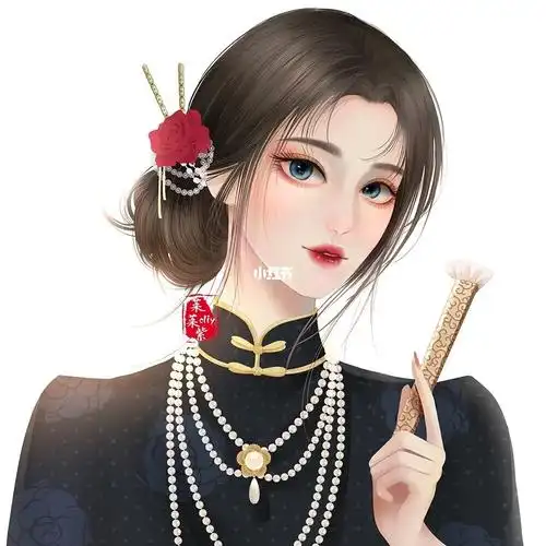 民国女生头像稿子勿用