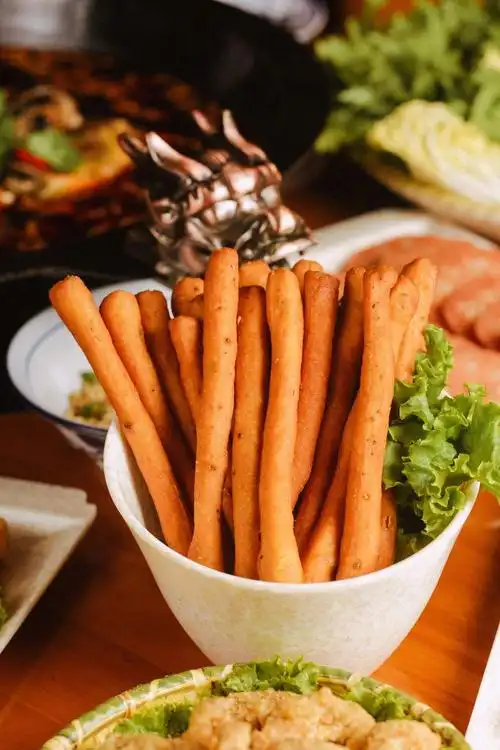 三全茴香炸小油条半成品早餐速食火锅专用海底包点