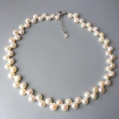 特128包邮 新款花边双层天然珍珠锁骨项链 唯美