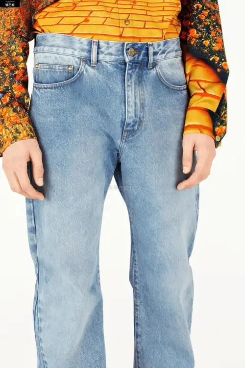 【包邮包税】 lv路易威登 21年春夏 男士 牛仔裤 jean evase 牛仔裤