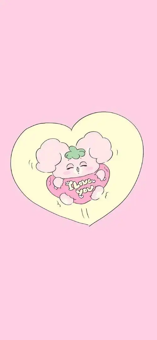 粉色系壁纸送给甜甜的你们