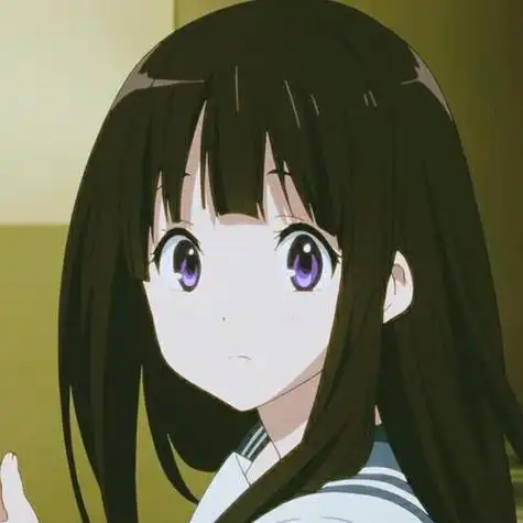 冰菓千反田爱瑠动漫头像女生头像可爱