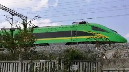 【宁启线】c415次(南京→启东)fxd1-j0038 fxd1-j0050重联担当通过