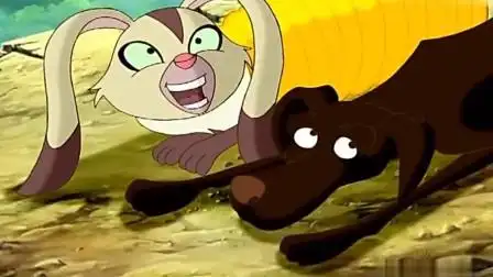 哪吒传奇:小猪熊真能吃,这么多苹果,居然都填不饱它的肚子!