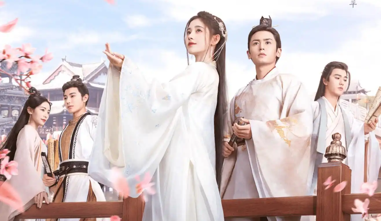 原创《如意芳霏》第二波剧照,女主鞠婧祎面带桃花,许佳琪古装超亮眼