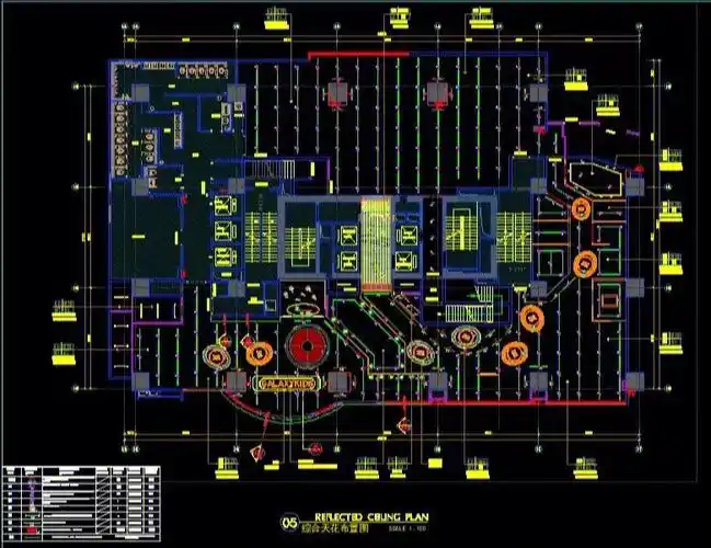主题儿童乐园室内装饰施工图深化