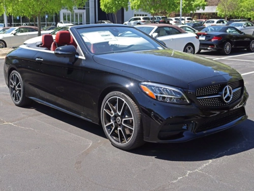 奔驰c级,敞篷双门轿跑,潮流运动,实拍