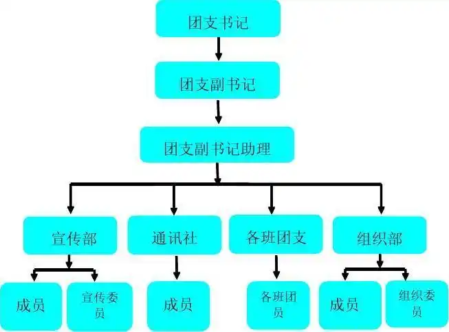 学校团支部组织架构图