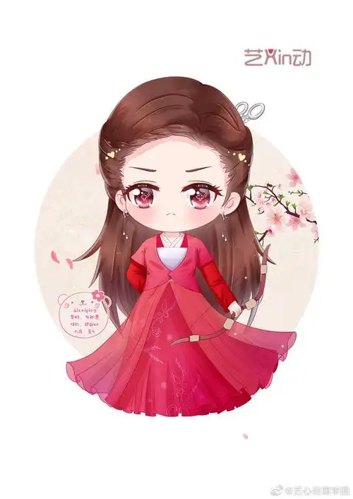 cr:艺心动萌园 饭绘/迪丽热巴三生三世枕上书白凤九青丘女君帝姬四海