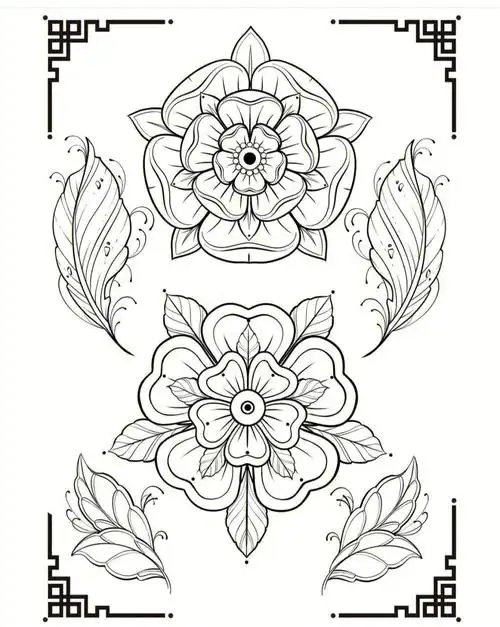 无锡纹身纹身线稿分享