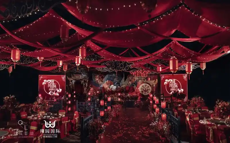烟台翔园国际婚礼宴会设计中式汉唐婚礼