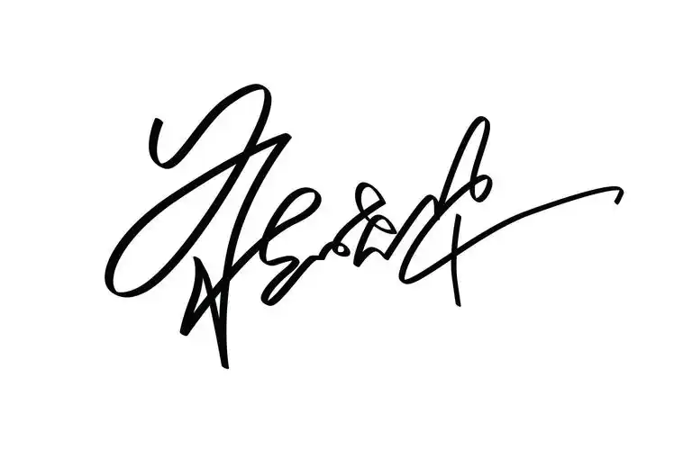 请帮忙设计签名.