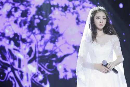 柳岩加盟《白色婚礼》 她穿白婚纱你们造有多美吗!