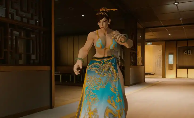 师父女性外观街霸5性感比基尼春丽v12mod