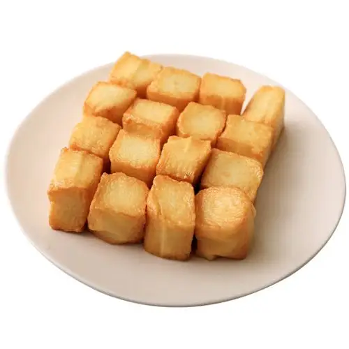 鲜动生活 冷冻炸鱼豆腐 200g 袋装 14-16粒 火锅丸子