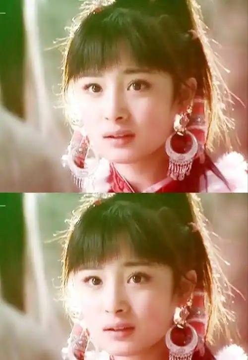 演技上杨幂是有观众缘的,《神雕侠侣》中刘亦菲"神仙姐姐"的形象在每