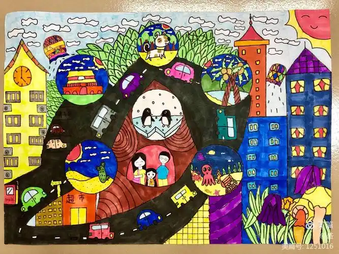 2020年第十六届海口市青少年科技创新大赛少儿科学幻想绘画获奖名单