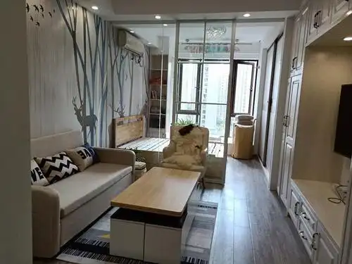 现代风格一居室设计说明!-风景晨园装修