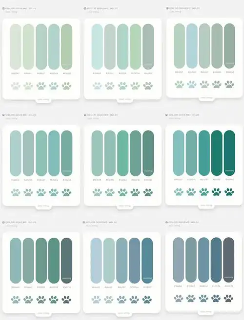 色卡分享no29天青色等烟雨