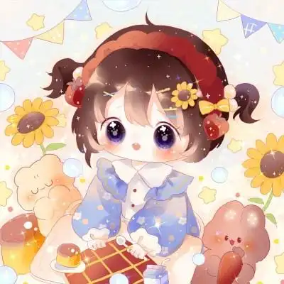 卡通人物可爱少女头像