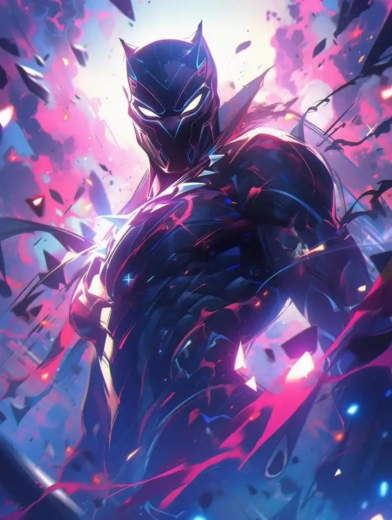 漫威人物大全|黑豹 漫威黑豹,另一种风格的漫威人物,喜欢的带走