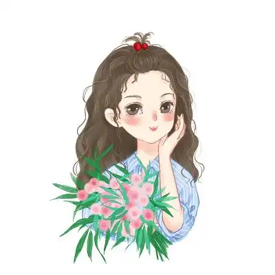 卡通肌理手绘儿童学习教育多图层人物素材卡通厚涂手绘儿童学习思考