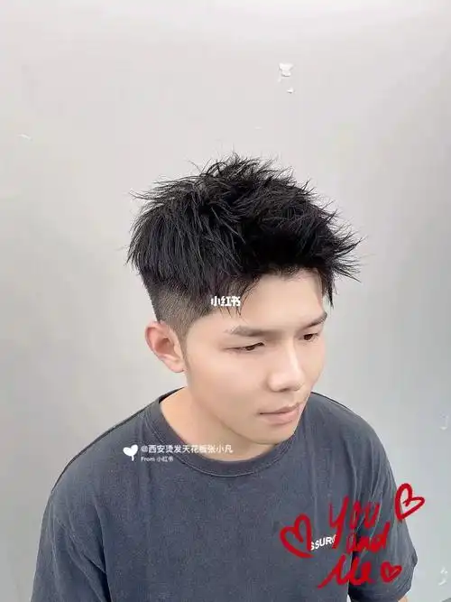 男士锡纸烫 摩根烫 走在路上被问八百回