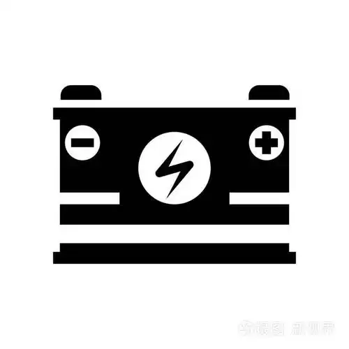 电池图标矢量隔离白色背景电池透明标志生态符号
