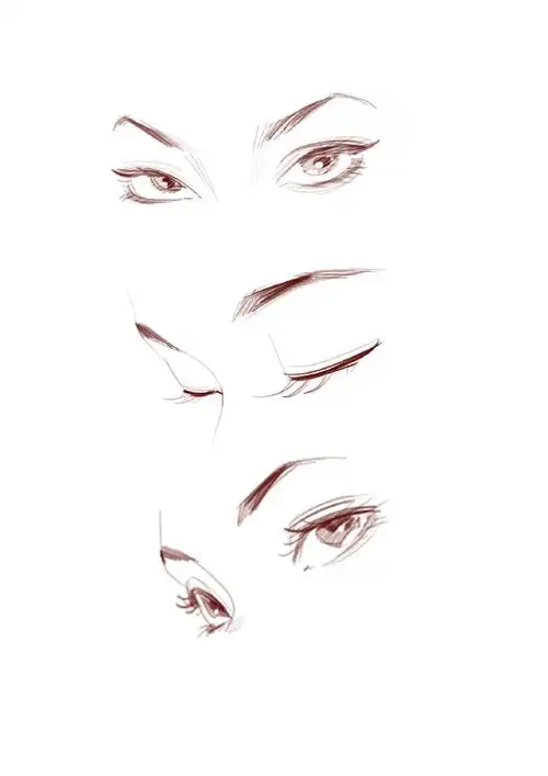 动漫嘉年华#一组关于眼睛的动态绘画素材,首页转需