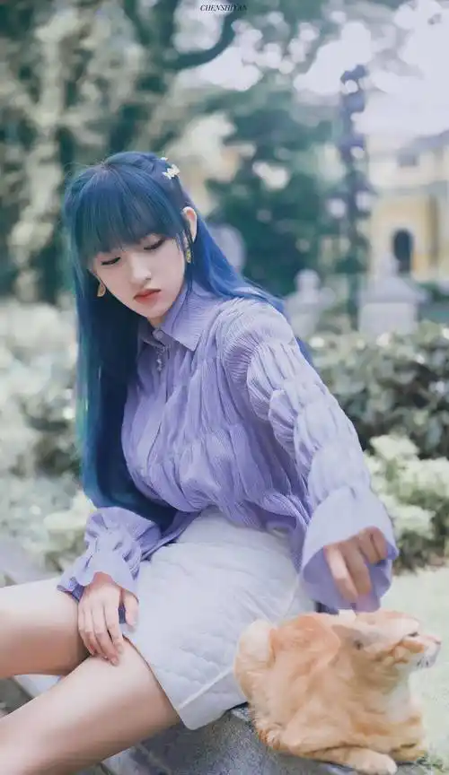 程潇 充满青春气息的懵懂感 宛如人间仙子般美丽_宇宙少女_女明星