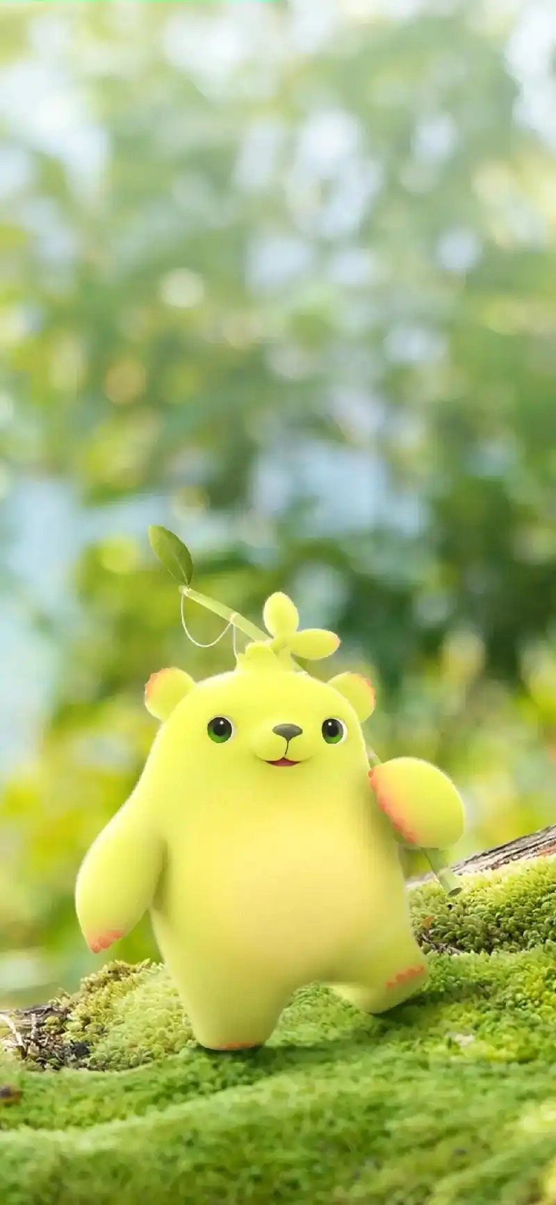 萌芽熊,可以治愈我所有的不快乐…看到你心情就很愉悦,你们呢? - 抖音