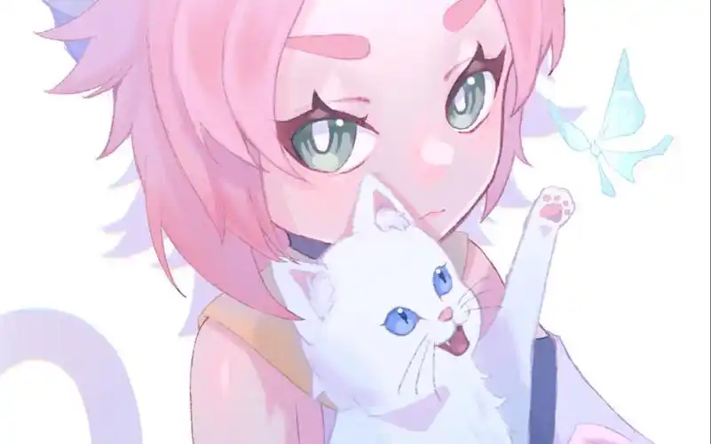 【原神】猫耳白毛蓝眼睛,谁又能拒绝呢?