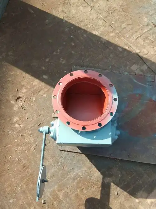 厂家直销双层重锤翻板阀单层重锤翻板除尘设备卸灰阀