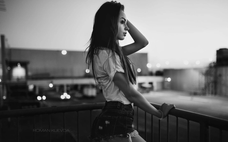 人物,侧面,灯火,profile,lights,壁纸,高清壁纸人物,侧面,灯火