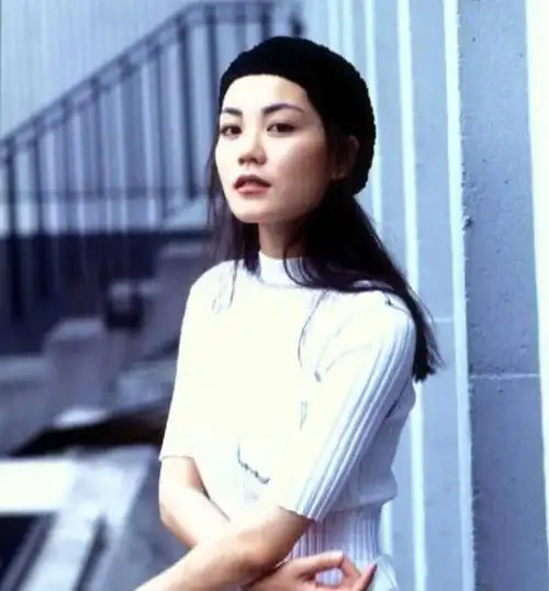 王菲19年前拍的照片,妆容和造型成亮点,网友:难怪谢霆锋爱你