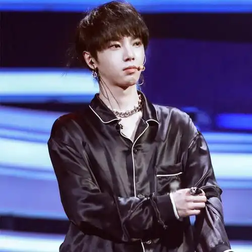 明日之子华晨宇花花明星同款丝绸衬衫黑色刺绣睡衣风上衣时尚秋款_5折