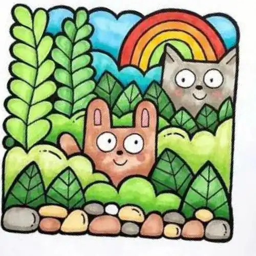 好看又简单的画