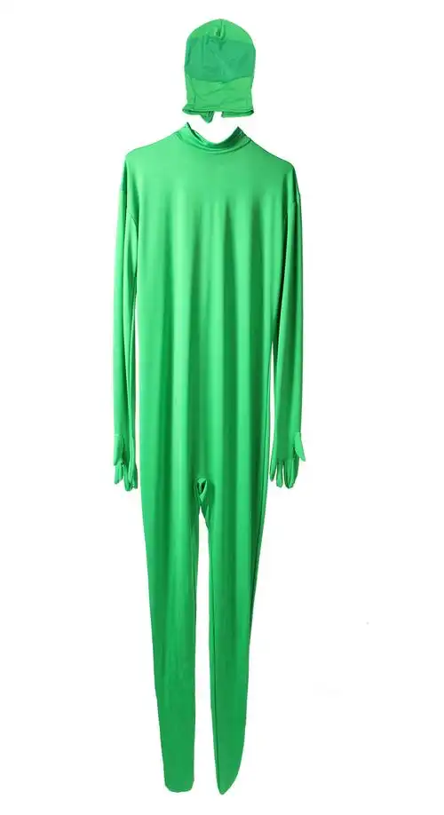 抠像抠图用衣服 摄影衣服摄像衣服 抠图隐身衣服 绿色蓝色