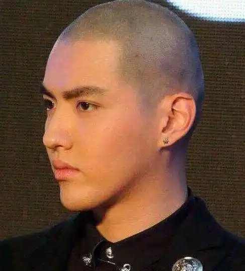 光头才是检验帅哥的唯一标准!李易峰黄晓明闪瞎眼,最帅的还是他