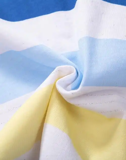 哈·贝比 女宝宝粉蓝色翻领胸开短袖t恤