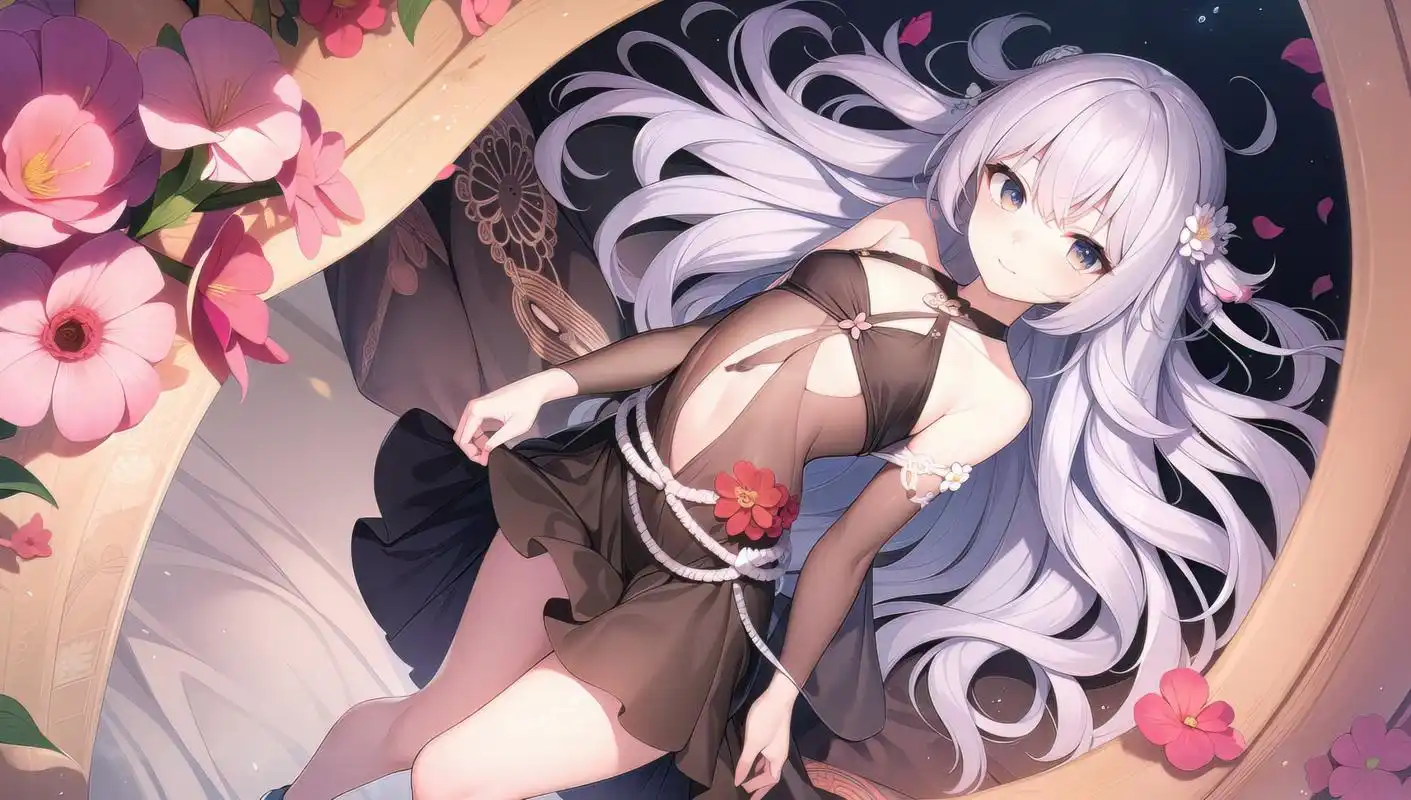 绝美原创二次元超清壁纸#ai美图社# #ai绘图社# #ai手机壁纸