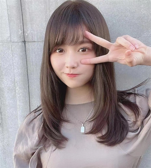 直发梨花头内扣 减龄优雅好打理_梨花头 - 美发站