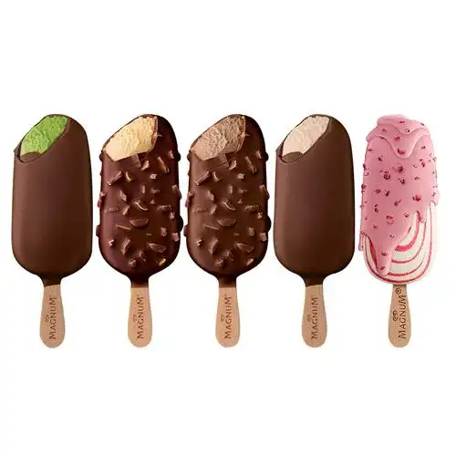 9种口味和路雪冰淇淋冷饮梦龙雪糕批整箱21支脆皮雪糕大全