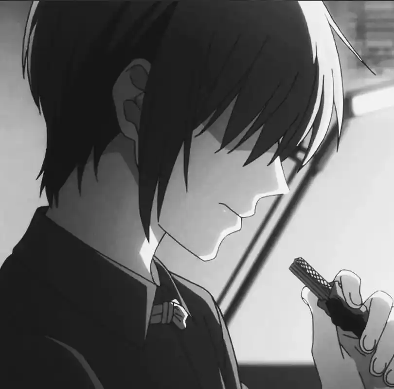 优质动漫男头#黑白男头 #高级感男头 #高冷动漫男头  - 抖音