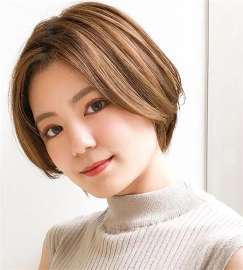 日系温柔短发推荐 任意发质都适合剪_女生短发 - 美发站