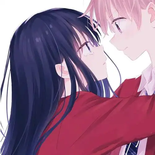 动漫情侣头像:当你从我心里悄悄经过,一点一滴都那么深刻!