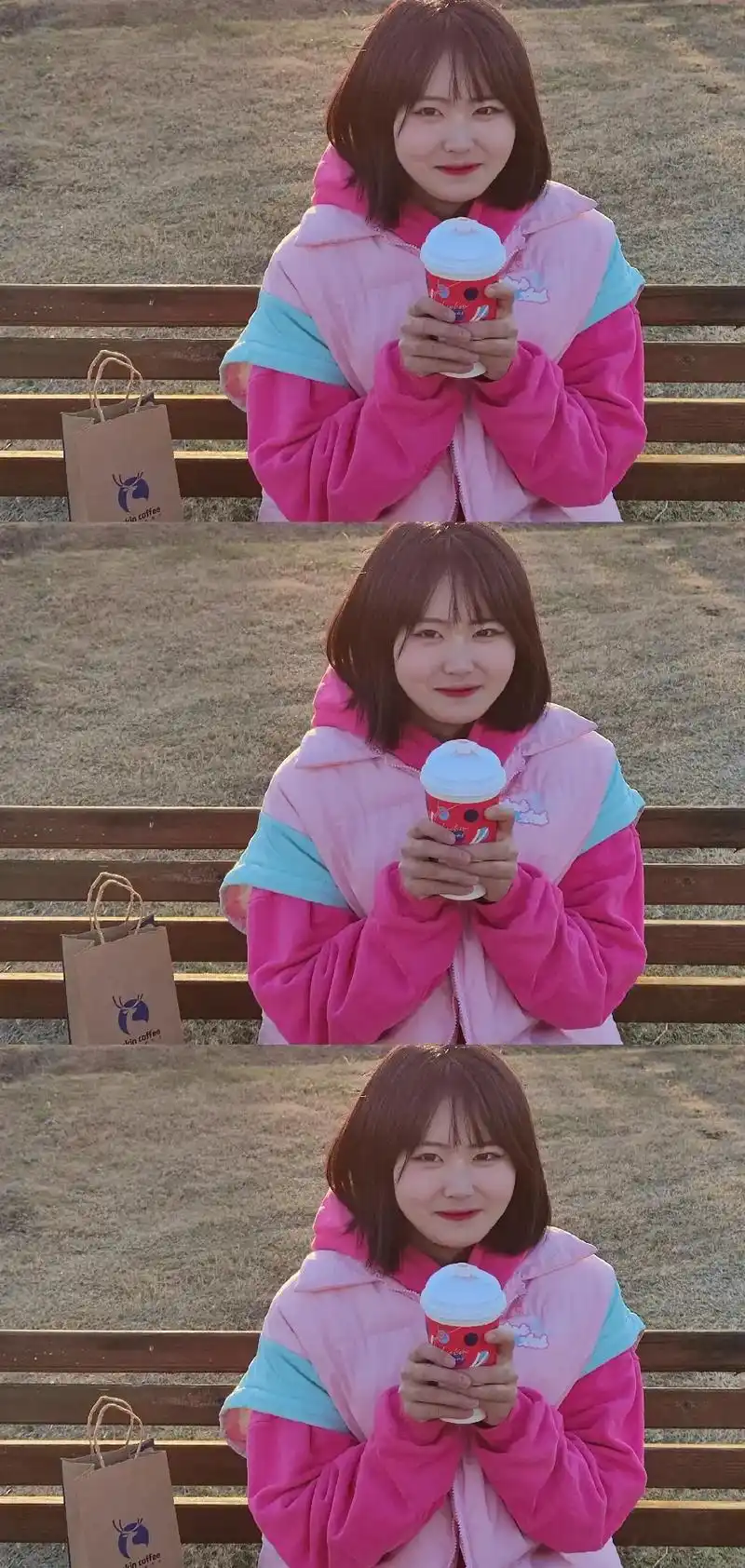 三屏壁纸 #美女日常 @抖音小助手 @dou 小助手 那就 - 抖音