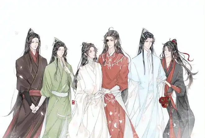 墨香三部曲大婚时刻,花城两次接亲,忘羡少一拜,冰球才是来真的