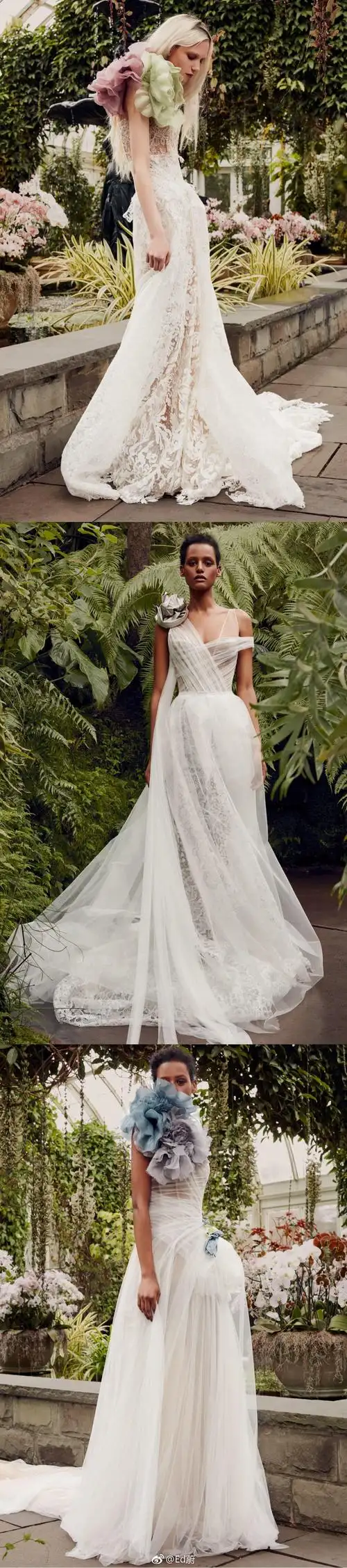 verawangbridalss2020这是婚纱女王王薇薇创立品牌以来的第60个