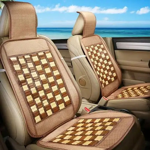 闪电客汽车坐垫夏季凉垫单片透气竹四季通用货车座椅套通风凉席车上